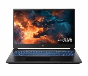 Notebook Gamer Avell STORM 550 – Ryzen™ 7 255, RTX 5050 8GB (Full Power), 16GB RAM 2x5600MHz, 512GB SSD, 15,6″ FHD 144Hz WVA 100% sRGB, Sem SO – MN000148