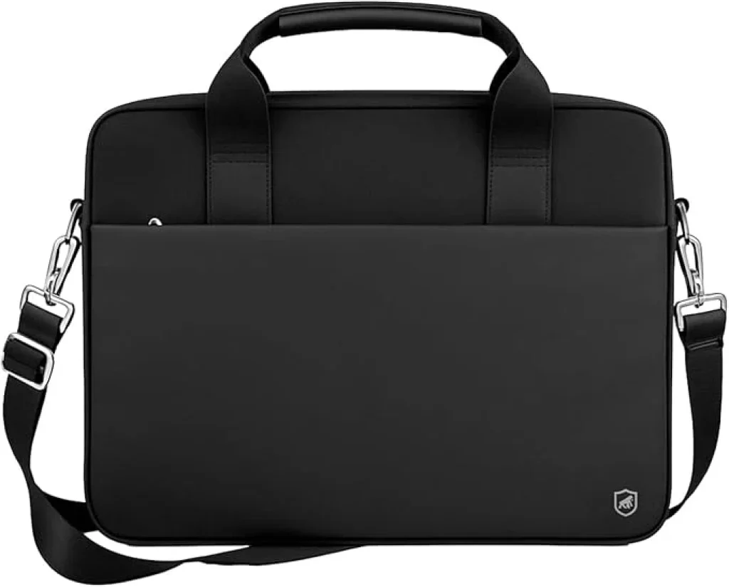 Pasta Office Gshield Notebook Resistente a Água com Alça de Ombro + Mão, Bolsos Ergonômicos e Revestimento Interno Aveludado