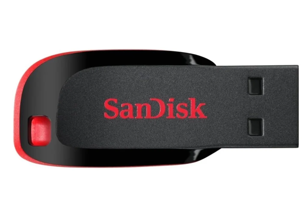 Pen Drive Cruzer Blade, SanDisk, 64GB, Preto - SDCZ60-064G-B35