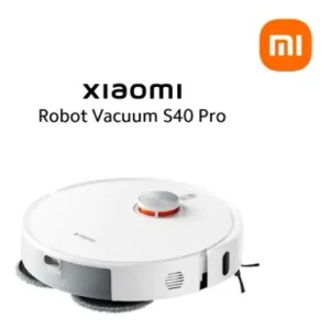 Robô Aspirador Xiaomi S40 Pro Mapeamento a laser (LDS) de precisão com desvio inteligente de obstáculos, Sucção de 15kPa Alexa E Google Branco Bivolt