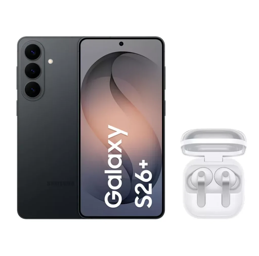 S26+ (256GB) - Preto + Buds4 Pro - Branco
