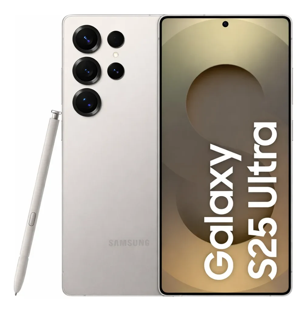 Smartphone Samsung Galaxy S25 Ultra 5G - 256GB, Tela de 6.9", 12GB RAM, Inteligência Artificial, IP68, S-Pen, Snapdragon 8 Elite e 4 Câmeras