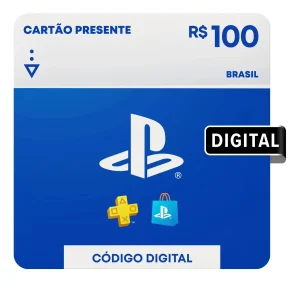 Sony PlayStation Store Gift Card R$ 100 (Digital)
