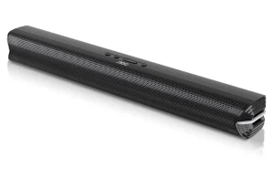Soundbar AOC ACS2410 2.0 Canais 30W RMS – Som de Alta Fidelidade, Graves Superiores, AUX, Bluetooth, USB, FM