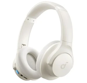 Soundcore Q11i da Anker Fone De Ouvido Bluetooth 5.3, Over-Ear Headphone, Graves Profundos, 60 Horas de Autonomia, Áudio Hi-Res, Almofadas Destacáveis, Conexão Multiponto, Cinza