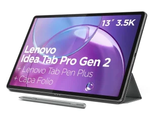 Tablet Lenovo Idea Tab Pro 13″ 3.5K 144Hz – Qualcomm Snapdragon 8s Gen 4, 8GB RAM, 256GB, Wi‑Fi, Android 16, Caneta + Folio – ZAHD0680BR