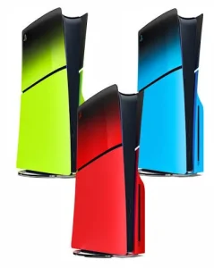 Tampa para Console PlayStation 5 Slim, Rhythm Blue – Hyperpop, Azul – 1000048568