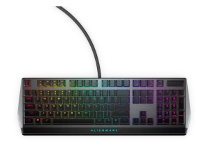Teclado Gamer Mecânico Alienware RGB Cherry MX Red Low Profile US – AW510K