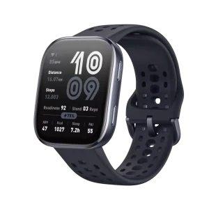 Amazfit BIP 6, GPS Integrado, Alexa, 1,97″ AMOLED Mapas, Versão Global, Titânio – A2435