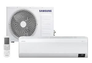 Ar Condicionado Split Hi Wall Inverter Samsung WindFree Connect AI 18.000 BTUs Quente e Frio 220V