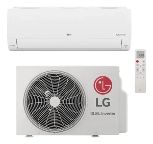 Ar-Condicionado Split LG Dual Inverter Voice +IA com 12.000 BTUs, Wi-Fi, Frio, Branco, 220V – S3-Q12JA31L/ S3UQ12JA31L