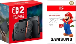 Bundle Console Nintendo Switch 2 + Cartão microSD Express 256 GB