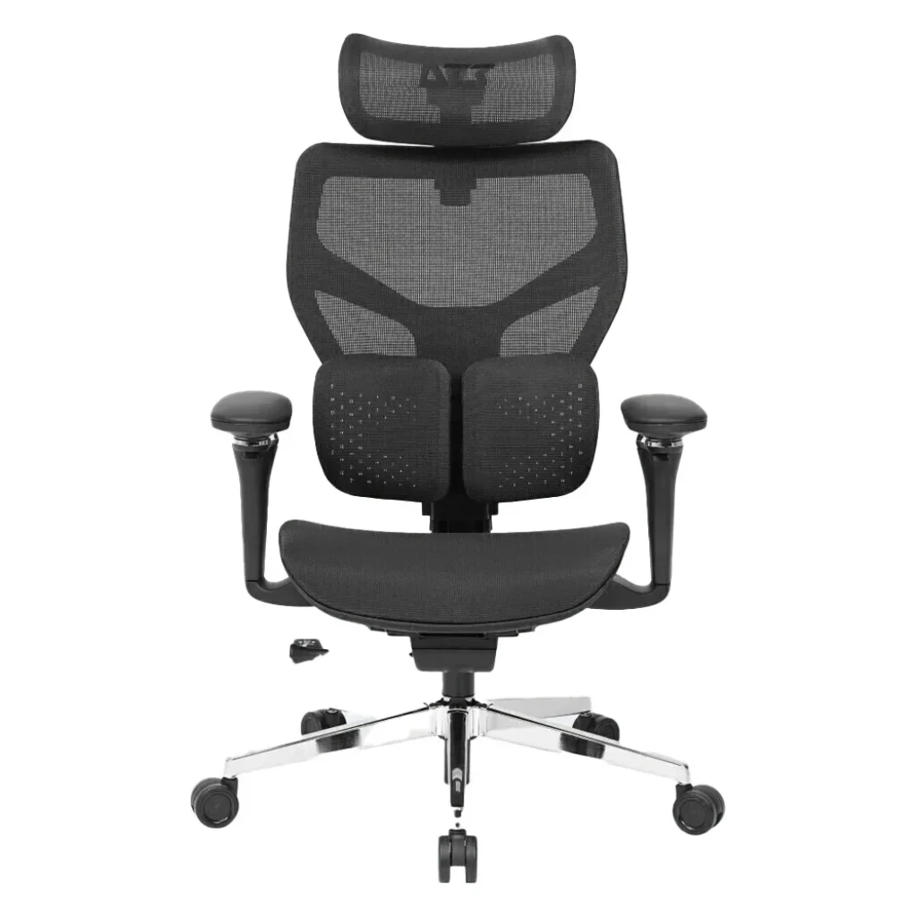 Cadeira Ergonômica DT3 ErgoStance, Até 130Kg, Regulagem de Braços e Altura, Preta - 14897-9