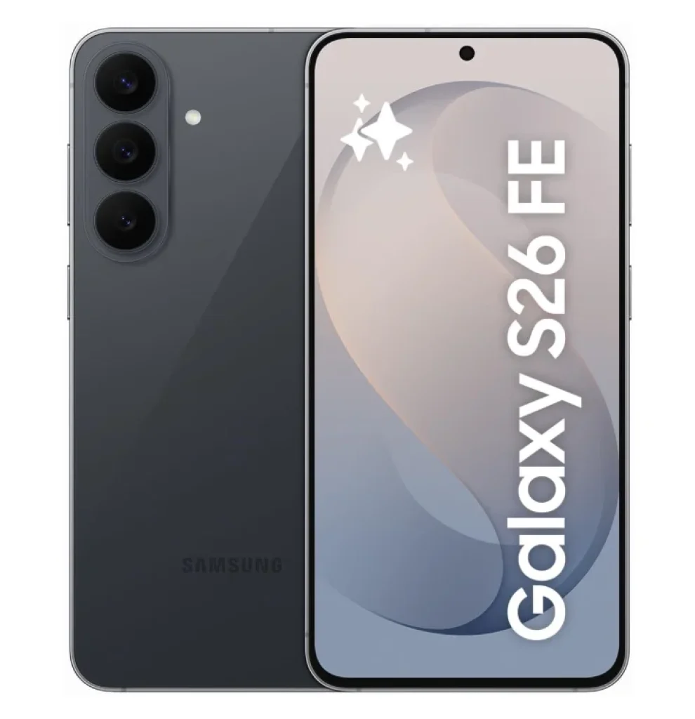 Celular Samsung Galaxy S26 FE 5G - 128GB, 8GB RAM, NFC, Tela 6,7" 120Hz Dynamic AMOLED 2X, 50MP, 4900mAh 45W - Grafite