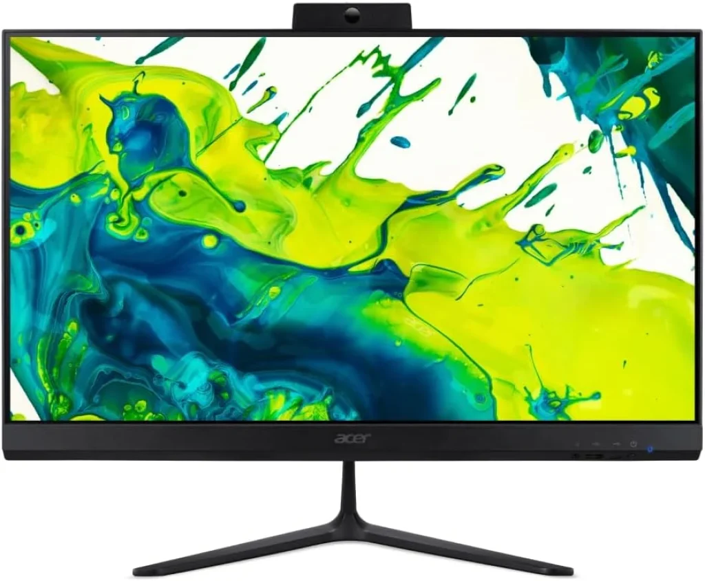 Computador Acer All In One C24-2YE13U5UNL-BR11 Intel Core i5-1334U de 13ª geração,16GB RAM 512 GB SSD, 23,8”, Full HD 120HZ, Webcam, Windows 11