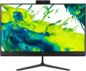Computador Acer All In One C24-2YE13U5UNL-BR11 Intel Core i5-1334U de 13ª geração,16GB RAM 512 GB SSD, 23,8”, Full HD 120HZ, Webcam, Windows 11