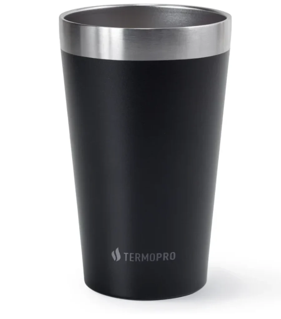 Copo Térmico para Cerveja Termopro 473ml Preto