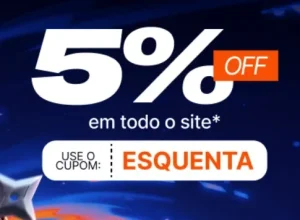 Cupom KaBuM! 5% OFF em Produtos Selecionados