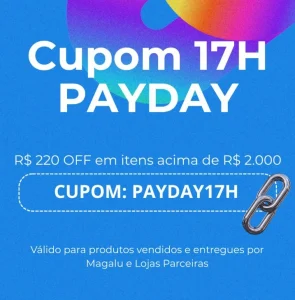 Cupom Magalu R$ 220 OFF em R$2000