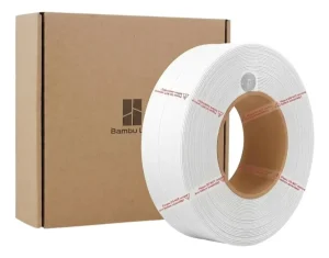 Filamento PLA Lite Bambu Lab Refil Sem Carretel Branco 1 kg