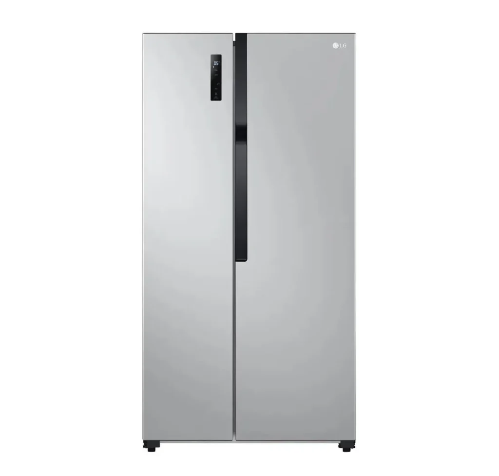 Geladeira LG Side by Side Frost Free Inverter 519L Inox Look - GC-B187PQAM