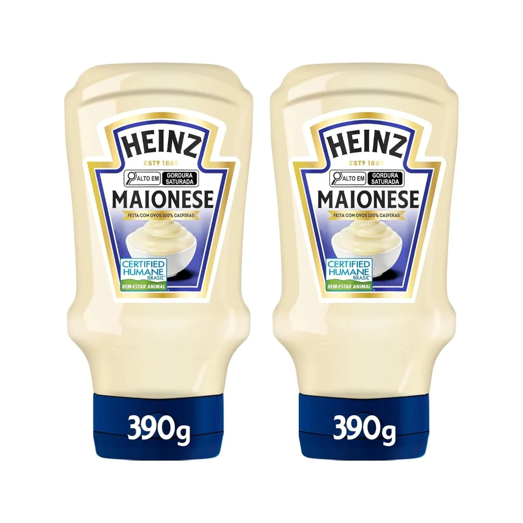 Heinz Pack Maionese Tradicional, 390G - 2 unidades