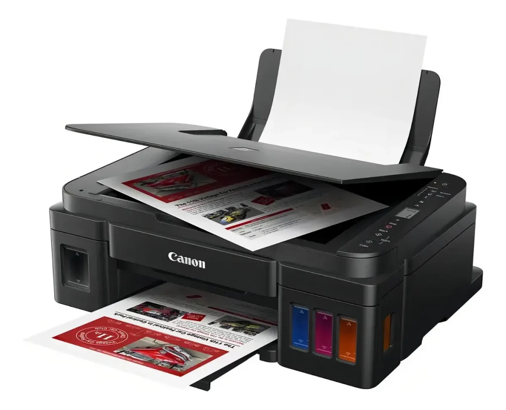 Impressora Multifuncional Canon Pixma G3110, Tanque de tinta, com Scanner e Wi-Fi Bivolt