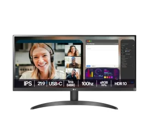 Monitor LG UltraWide 29WQ500B – Tela IPS de 29″, 21:9, Full HD, 1ms (MBR), 100Hz, AMD FreeSync