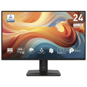 Monitor MSI PRO MP242 E14A, 24 Pol, Full HD, IPS, 1ms, 144Hz, 121% sRGB, Adaptive-Sync, HDMI/VGA – MP242 E14A