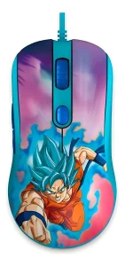 Mouse Gamer Akko Dragon Ball Super Saiyajin Blue Ag325 Usb Cor Azul