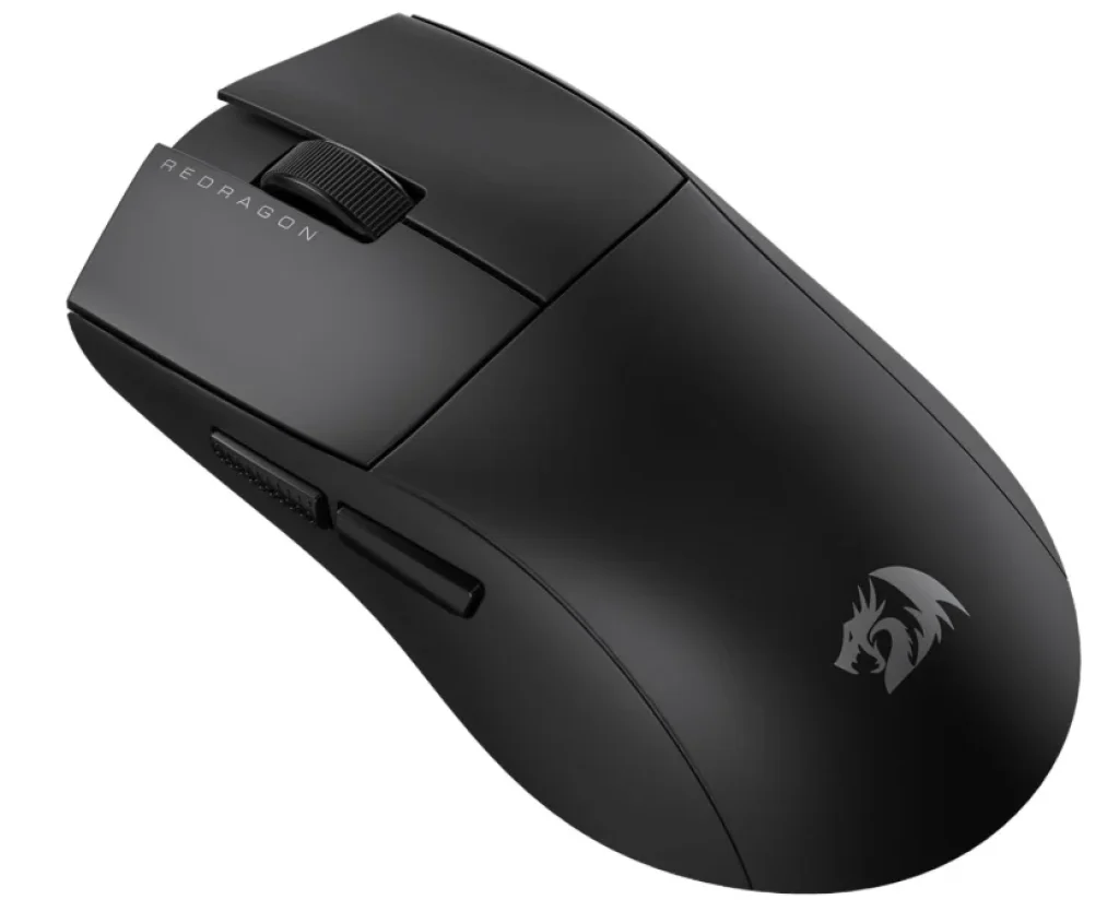 Mouse Gamer Sem fio Redragon King Lite Preto Sensor PAW3313 10000 DPI 1000 Hz 49g Tri-Mode - M916
