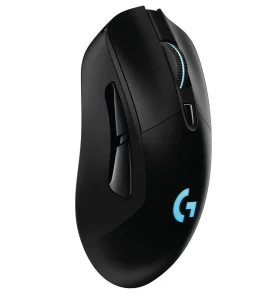 Mouse Gamer Sem Fio Logitech G703 LIGHTSPEED RGB LIGHTSYNC, 6 Botões Programáveis, HERO 25K, Recarregável, Compatível POWERPLAY – 910-005639