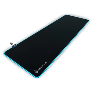 Mousepad Gamer RGB Rise Mode, Estendido (900x300mm), Superfície Fibertek, Preto – RM-MP-07-RGB
