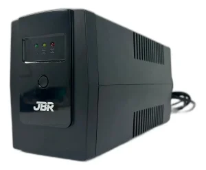 Nobreak JBR 600VA Entrada e saída 220V Para PC/Game/TV/Net/CFTV Preto