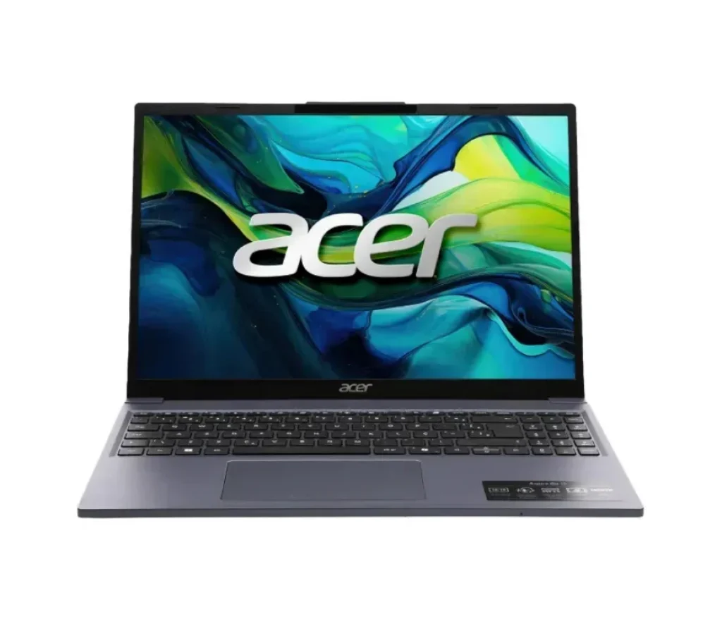 Notebook Acer Aspire Go 15 - Intel Core i5-120U, 8GB RAM 5200MHz, 256GB SSD, 15.3" IPS WUXGA, USB-C 65W, Linux - AG15-51P-59SM