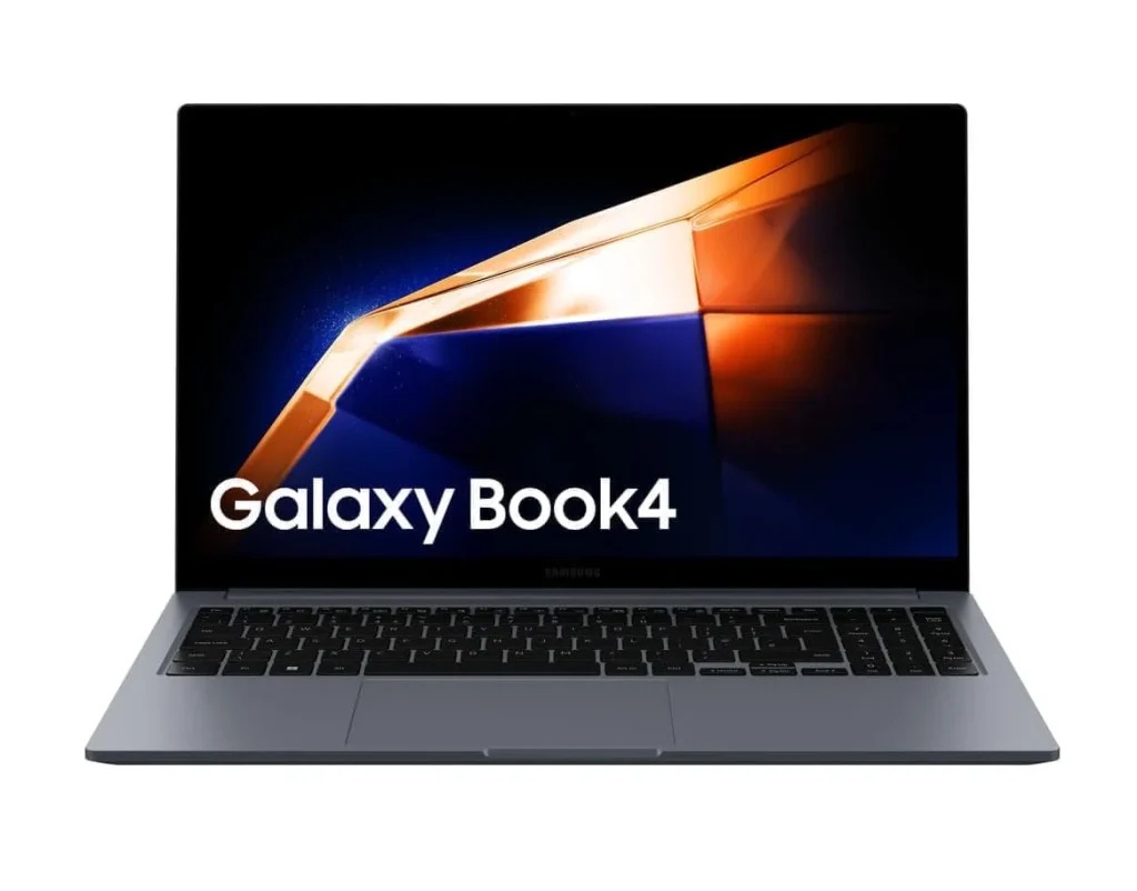 Notebook Samsung Galaxy Book4 - Intel® Core 5 120U, 8GB RAM, 512GB SSD, 15.6" Full HD IPS, USB-C, Windows 11, 1.55kg - NP750XGK-LG3BR