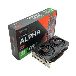 Placa De Vídeo Husky Alpha RTX 3060, Nvidia, 12GB, GDDR6, 192-Bit, Dual Fan, HDMI, 3x DisplayPort – HVG023060