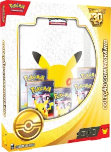 Pokémon TCG: 30th Celebration – Binder Collection PT-BR – 30 cartas