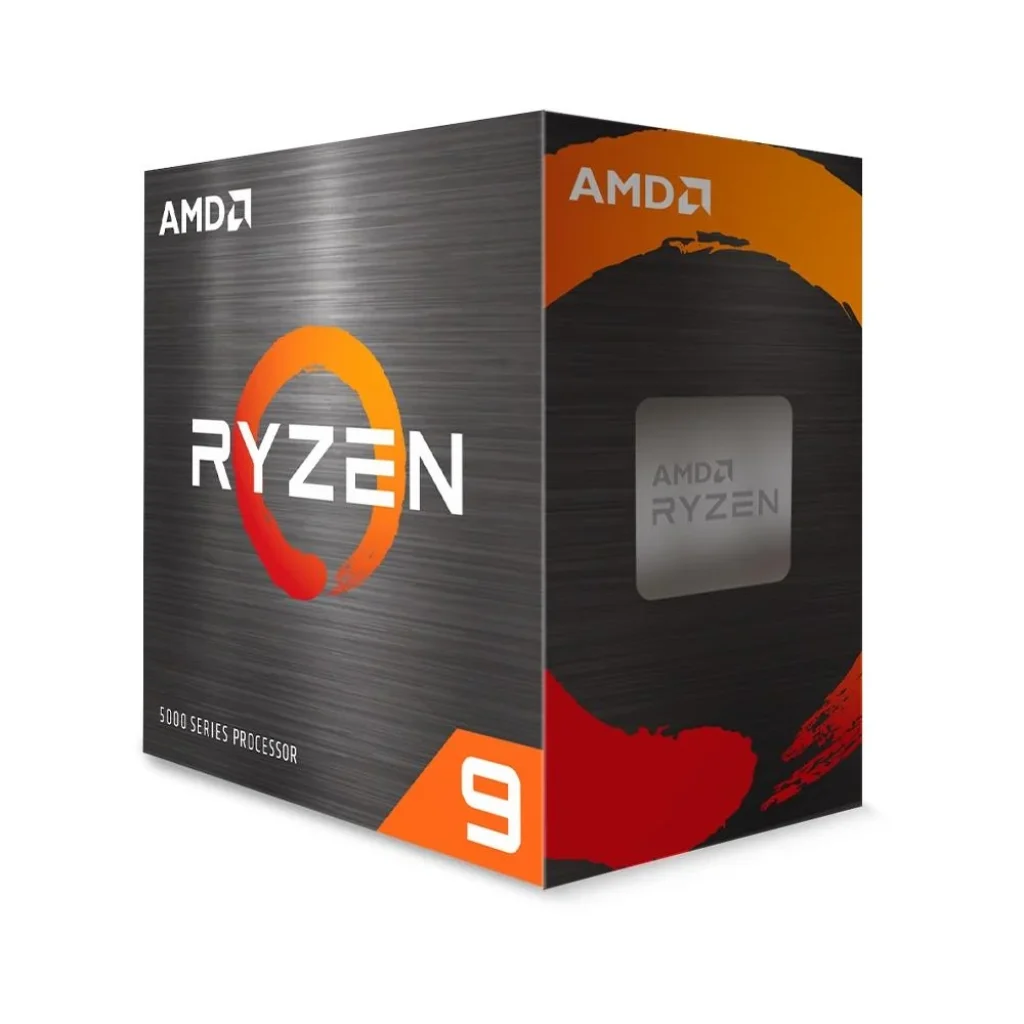 Processador AMD Ryzen 9 5900XT, 3.3 GHz (4.8 GHz Max Turbo), Cache 64MB, 16 Núcleos, 32 Threads, AM4, Sem Vídeo Integrado - 100-100001581WOF