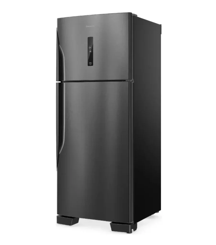 Refrigerador Panasonic 446L Black Inox Look Black Inox Look - NR-BT58PV3B