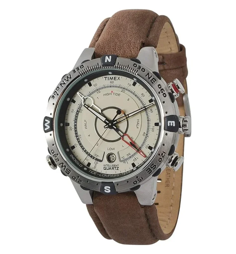 Relógio masculino Timex Intelligent Quartz® Tide Temp Compass 45 mm