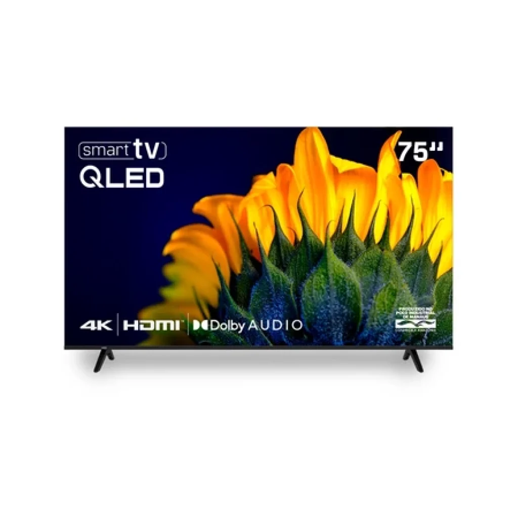 Smart TV HQ QLED 75 Polegadas HQ-QLED75SM 4K