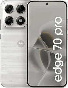 Smartphone Motorola Edge 70 Pro 5G – 512GB 24GB (12GB RAM+12GB RAM Boost), Dimensity 8500 Extreme, 4 Câmeras de 50MP, Tela 6,8″ 1.5K Extreme AMOLED 144Hz Pantone™, Bateria 6500mAh TurboPower™ 90 W, IP68/IP69 – XT2607-1