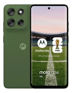 Smartphone Motorola Moto g56 5G NFC – 256GB 12GB RAM e 50MP Sony Lytia 600 Camera Ultraresistência militar IP68 + IP69 – Cinza