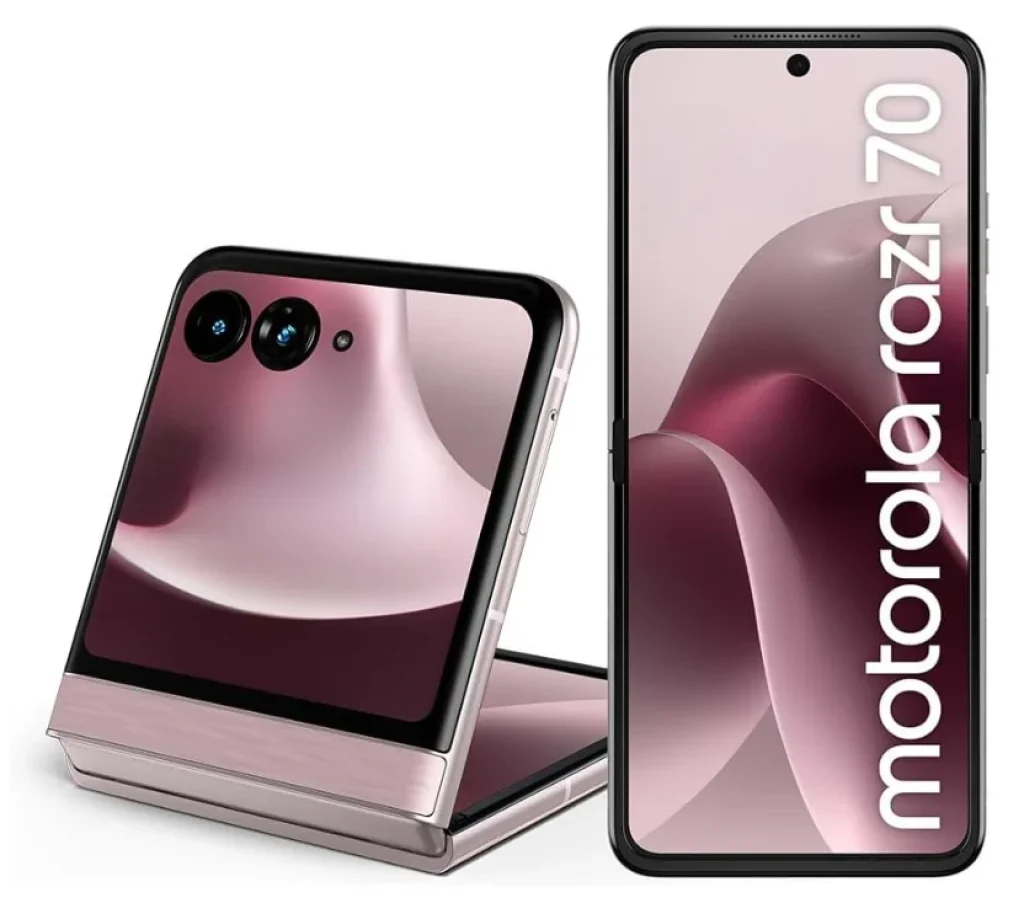 Smartphone Motorola Razr 70 5G - 256GB 8GB RAM (+16GB Boost) Tela dobrável 6,9" Extreme AMOLED 120Hz e externa 3,6” Gorilla Glass Victus