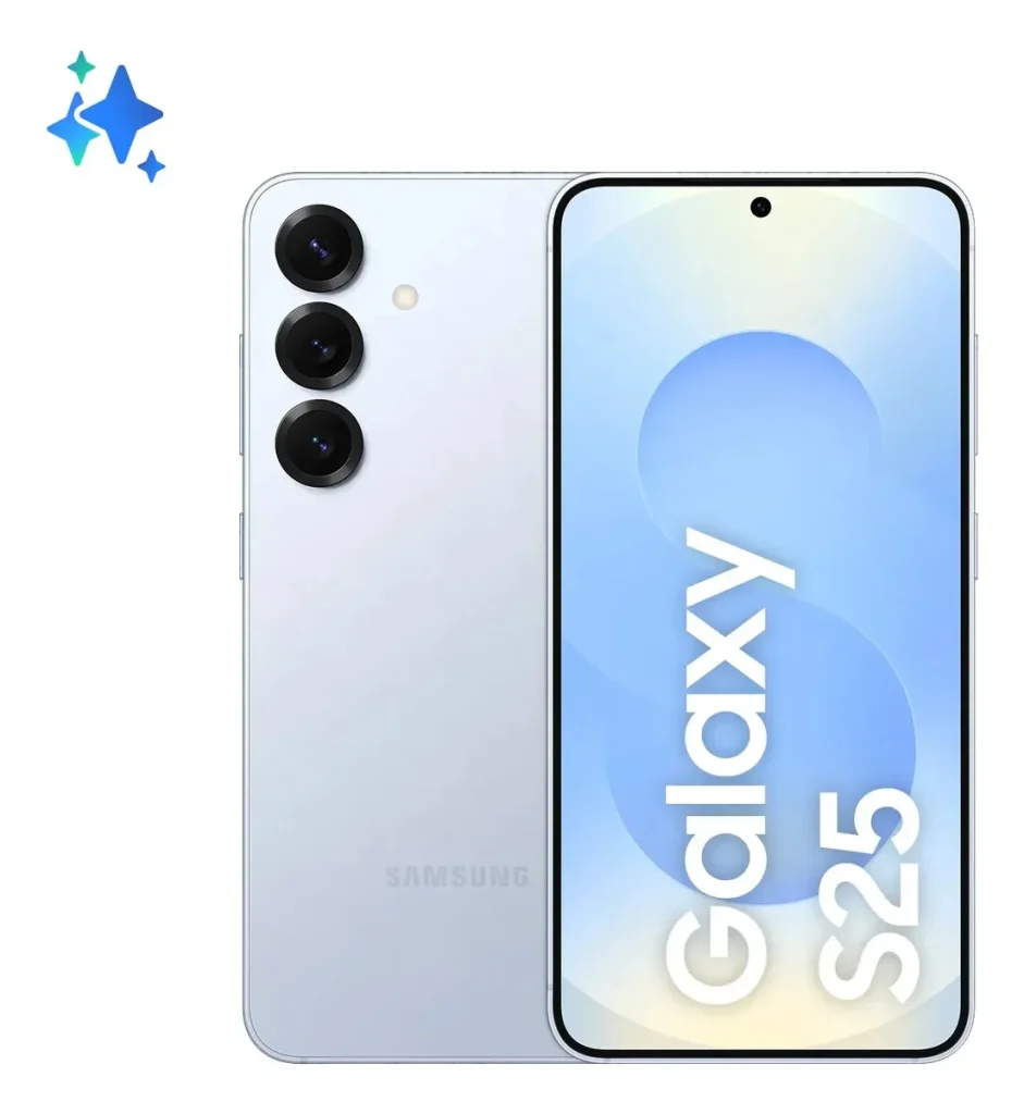 Smartphone Samsung Galaxy S25 5G 256GB, Tela de 6.2", 12GB RAM, AI Inteligência Artificial, IP68, Processador Snapdragon 8 Elite e Câmera Tripla