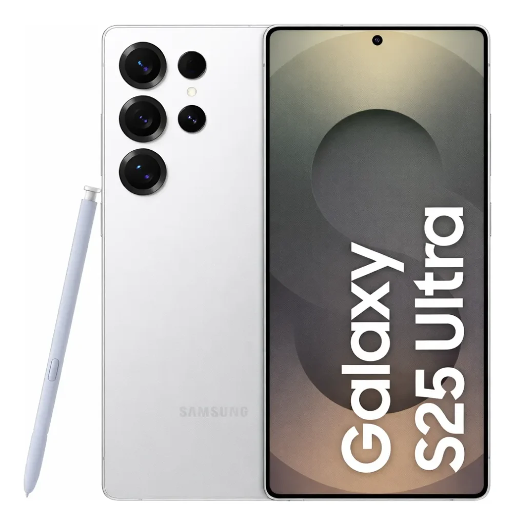 Smartphone Samsung Galaxy S25 Ultra 5G - 256GB, Tela de 6.9", 12GB RAM, Inteligência Artificial, IP68, S-Pen, Snapdragon 8 Elite e 4 Câmeras