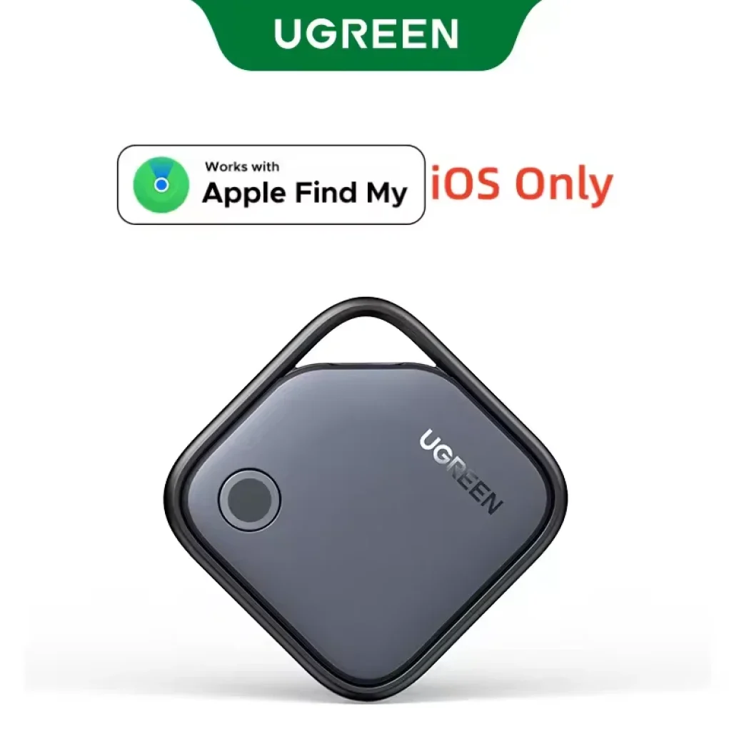 SmartTag UGREEN Localizador Bateria de até 2 anos para iPhone, Apple Find My (apenas iOS)