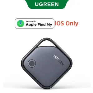 SmartTag UGREEN Localizador Bateria de até 2 anos para iPhone, Apple Find My (apenas iOS)