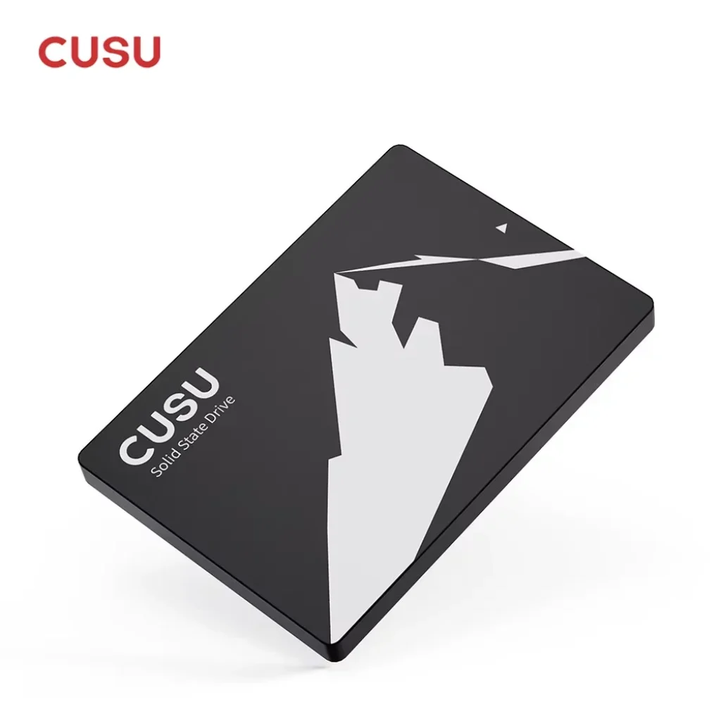 Disco de estado sólido SSD, 480GB, CUSU, SATA III, 2.5", Leitura 560MB/s, LDPC ECC, Preto